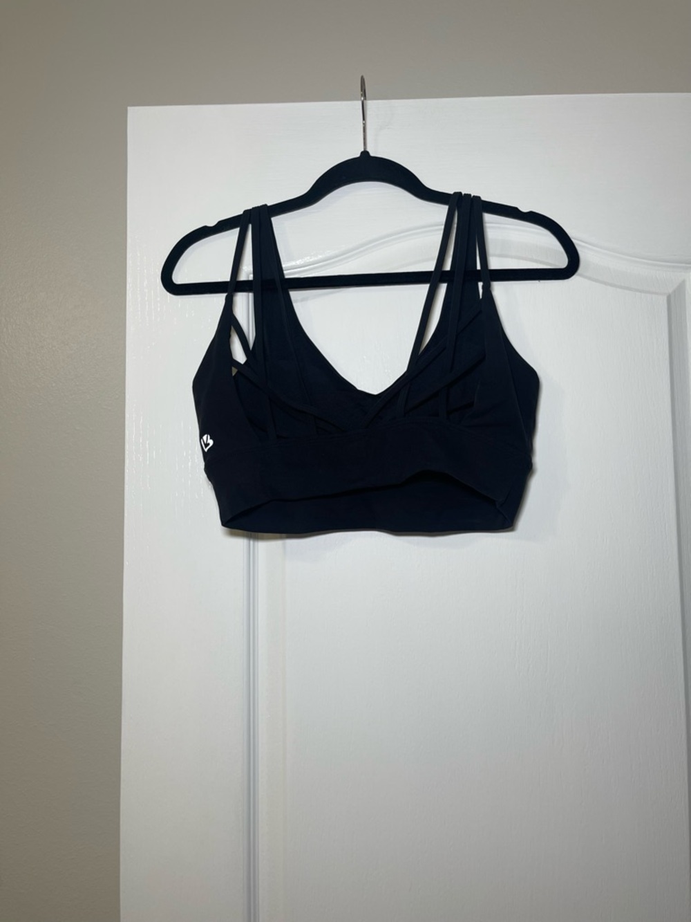Buff Bunny Women’s Black Monarch Sports Bra in Onyx Black Size Large - Picture 8 of 10
